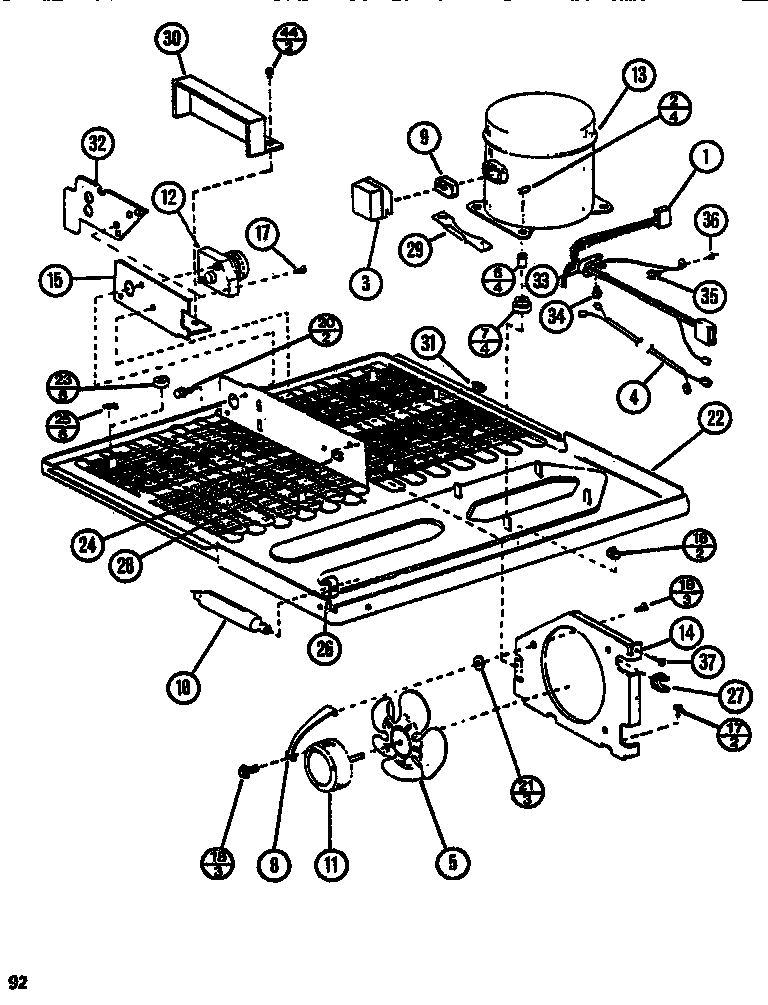 Compressor compartment