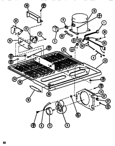 Compressor compartment