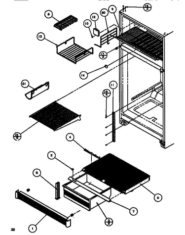 Cabinet shelving (tm516q1/p1135705w)