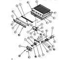 Amana TC522Q-P1135701W divider & controls diagram