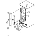 Amana TR520Q1-P1135702W cabinet back diagram