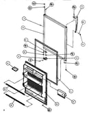 Refrigerator door