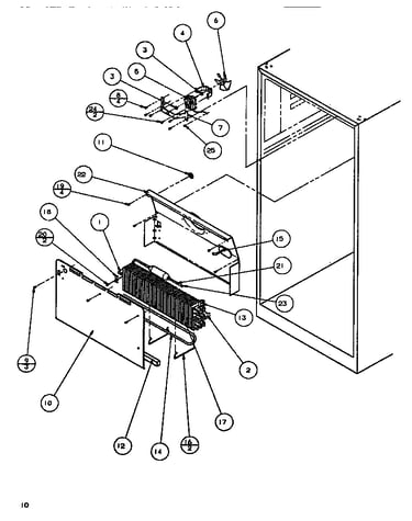 Evaporator area