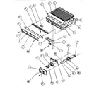 Amana TA179Q1-P1128301W divider & controls diagram