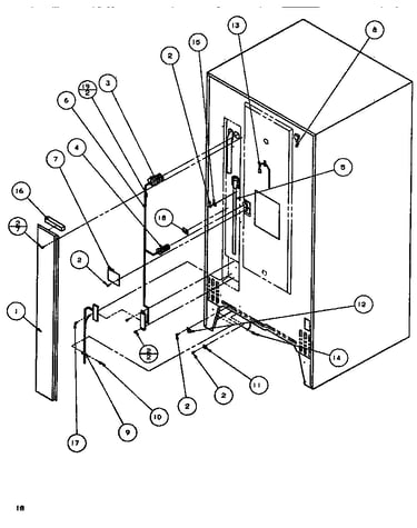 Cabinet back
