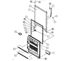 Amana TR518IT-P1170501W refrigerator door diagram