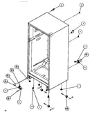 Cabinet bottom & back