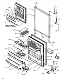 Refrigerator door