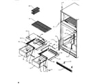 Amana TR518ITWW-P1183702W cabinet shelving diagram