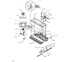 Amana TR518ITWW-P1183702W compressor compartment diagram