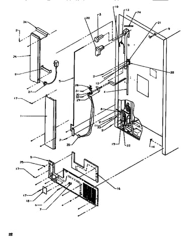 Cabinet back
