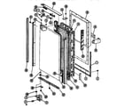 Amana SDI525F1-P7540016W lower freezer door assembly diagram