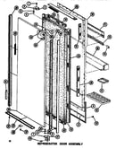 Refrigerator door assembly