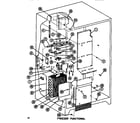 Amana SDI522F1-P7642502W functional parts (freezer) diagram