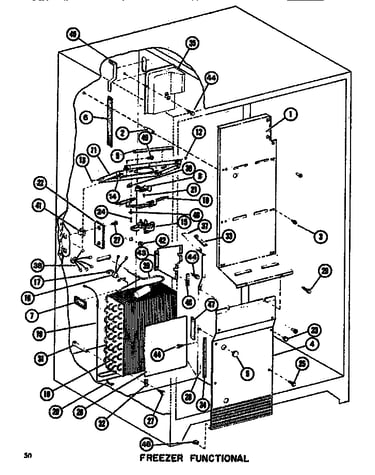 Functional parts (freezer)