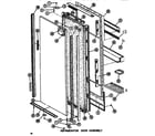 Amana SDI522F1-P7642504W refrigerator door assembly diagram