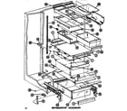 Amana SDI522F1-P7642504W refrigerator accessory diagram