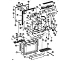 Amana SDI525F1-P7642503W dispenser cavity diagram
