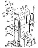 Door/hinge/trim freezer