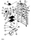 Freezer shelving & ref light