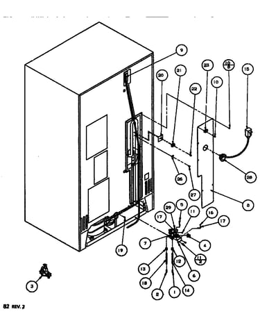 Cabinet back