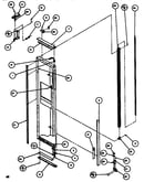 Door/hinge/trim freezer