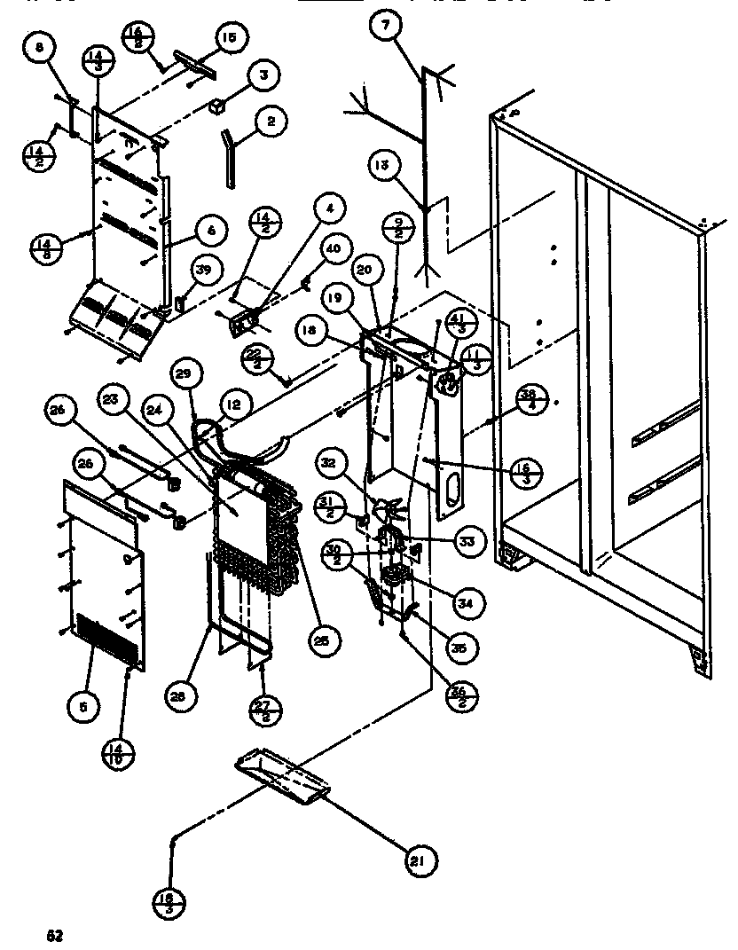 Evaporator & air handling