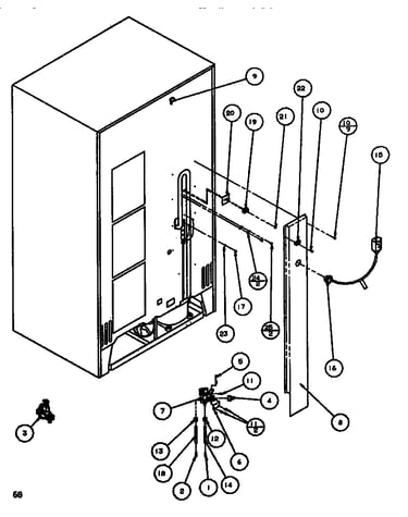 Cabinet back