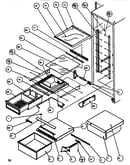 Shelving & drawers (ref)