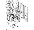 Amana SC519J-P7804505W evaporator & air handling diagram