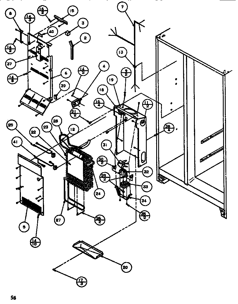 Evaporator & air handling