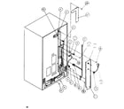 Amana SB520K-P1140701W cabinet back diagram
