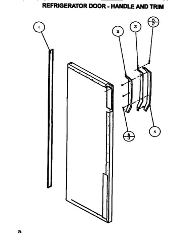Refrigerator door (cont.)
