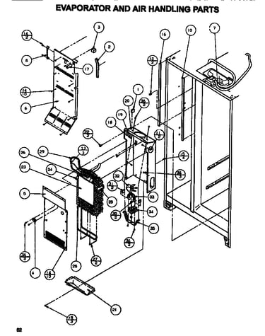 Evaporator & air handling
