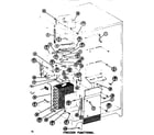 Amana SR25F1-P7700002W functional parts (freezer) diagram