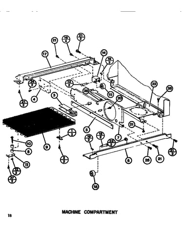Machine compartment