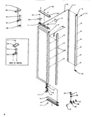 Door/hinge/trim freezer