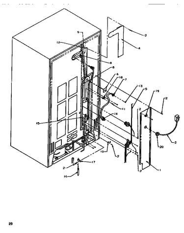 Back unit