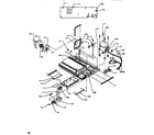 Amana SRDE520SBW-P1183102WW machine compartment diagram
