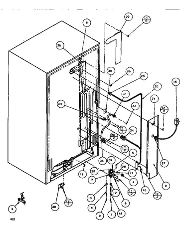Cabinet back