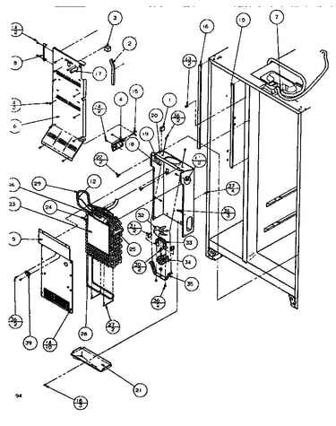 Evaporator & air handling