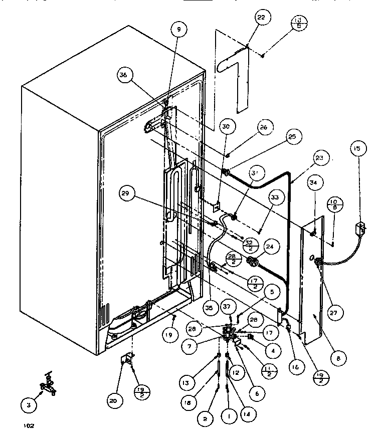 Cabinet back