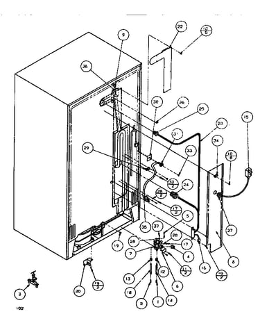 Cabinet back