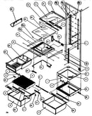 Shelving & drawers (ref)