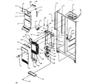 Amana SSD522NBL-P1181001WL evaporator & air handling diagram