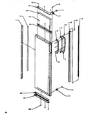 Handle & trim ref door
