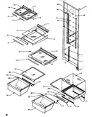 Shelving & drawers (ref)