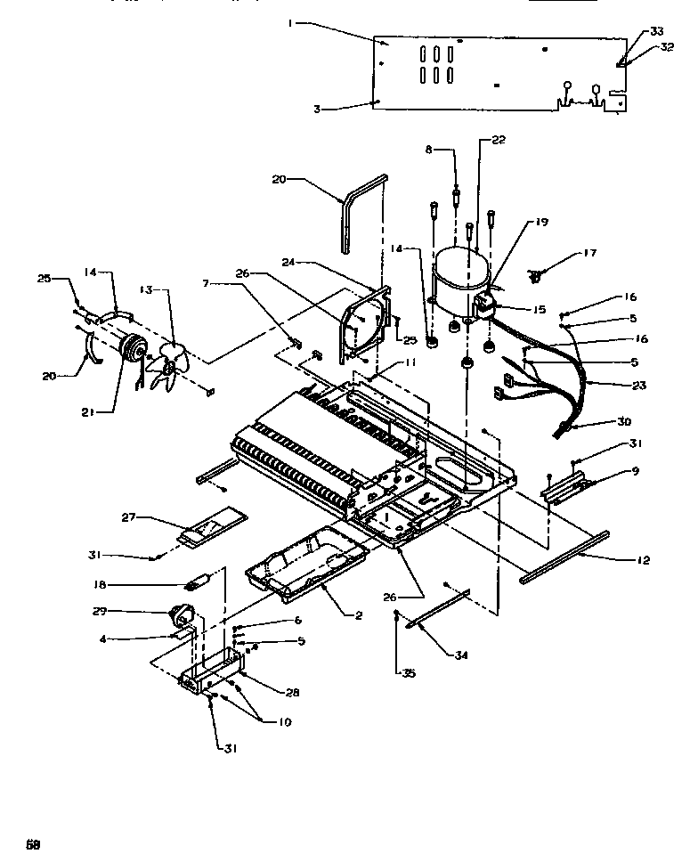 Machine compartment