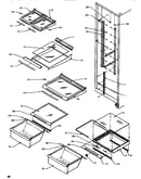 Shelving & drawers (ref)