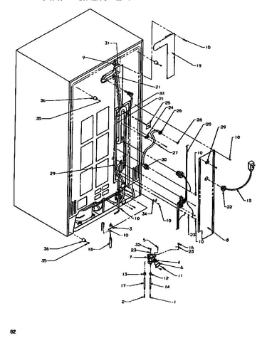 Cabinet back